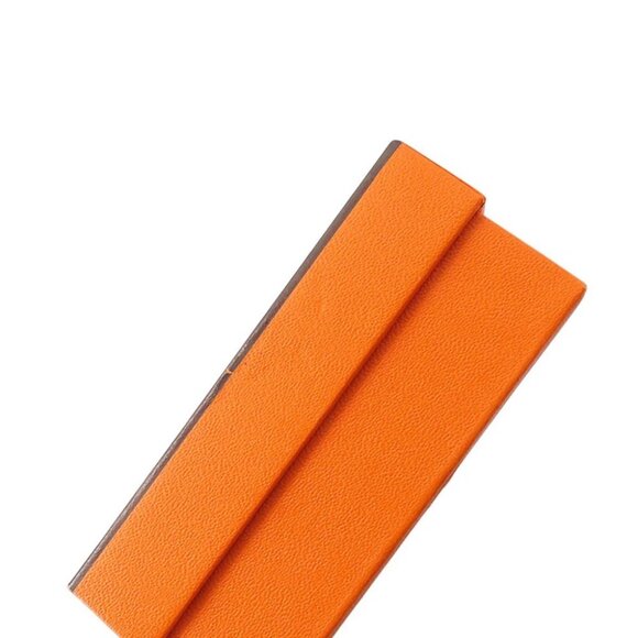 HERMES Ex Libris Earrings Size TPM 18K Pink Gold - Picture 4 of 11